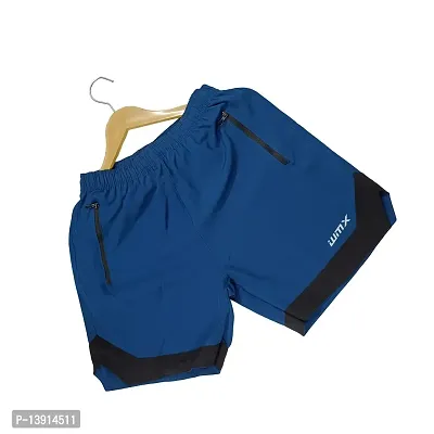 WMX Athletic Shorts for Men with Pockets and Elastic Waistband Quick Dry Activewear-thumb0