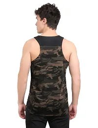 WMX Sleeveless Army Print Sports Vest Camouflage-thumb2