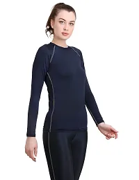 WMX Compression Top Full Sleeve Tights Women T-Shirt for Sports-thumb2