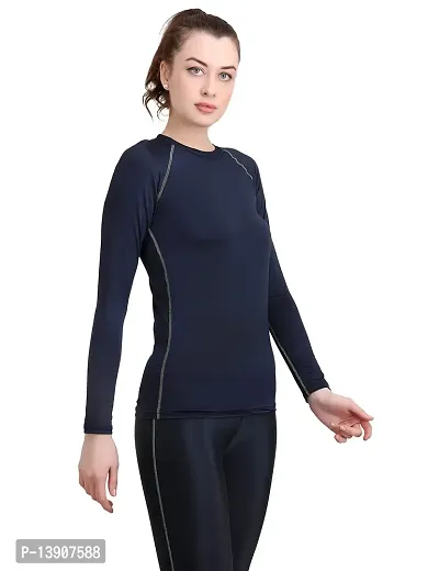 WMX Compression Top Full Sleeve Tights Women T-Shirt for Sports-thumb3