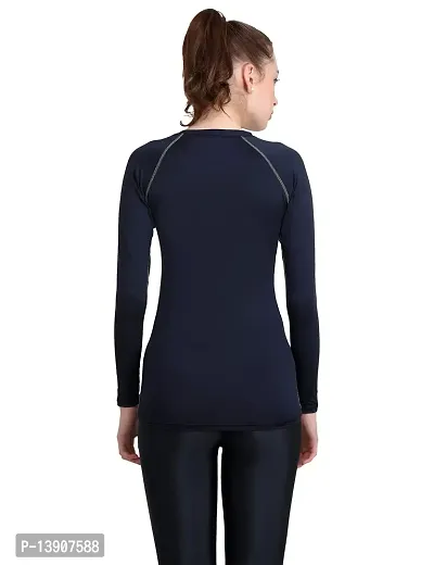 WMX Compression Top Full Sleeve Tights Women T-Shirt for Sports-thumb5