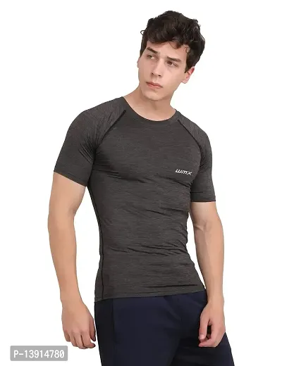 WMX Men's Dry fit Gym Round Neck Tshirt-thumb3