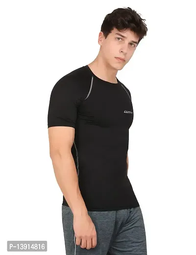 WMX Men's Dry fit Gym Round Neck Tshirt-thumb2