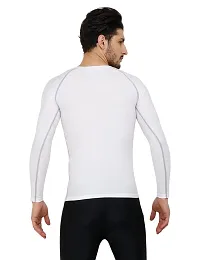 WMX Men's Compression Ultima T-Shirt Top Skin Tights Fit Lycra Inner Wear Full Sleeve for Gym Cricket Football Badminton Sports-thumb3