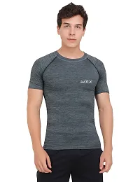 WMX Men's Dry fit Gym Round Neck Tshirt-thumb1