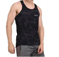 WMX Men's Printed Regular Fit Vest-thumb1