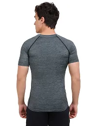 WMX Men's Dry fit Gym Round Neck Tshirt-thumb4
