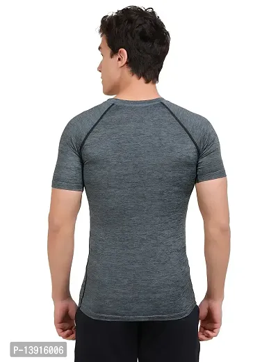 WMX Men's Dry fit Gym Round Neck Tshirt-thumb5