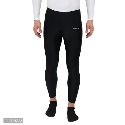 Buy 2 Pack Men's Compression Pants One Leg 3/4 Capri Tights Leggings  Athletic Base Layer for Gym Running Basketball, White+black (Left 3/4), XL  at Amazon.in