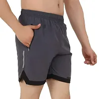 WMX Athletic Shorts for Men with Pockets and Elastic Waistband Quick Dry Activewear-thumb1