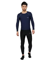 WMX Men's Compression Ultima T-Shirt Top Skin Tights Fit Lycra Inner Wear Full Sleeve for Gym Cricket Football Badminton Sports-thumb3