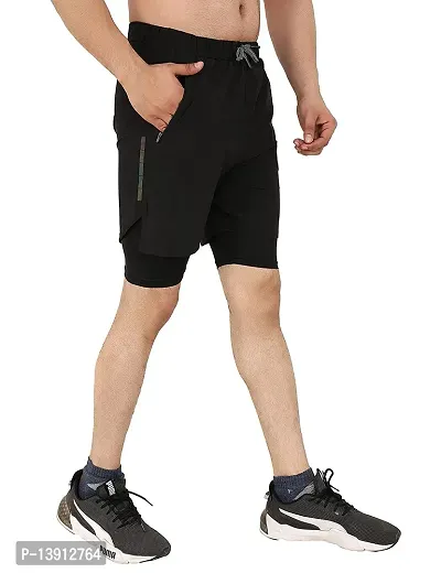 WMX Solid Men Basic Shorts, Beach Shorts, Bermuda Shorts, Board Shorts, Board/Swim Shorts, Boxer Shorts, Cargo Shorts, Cycling Shorts, Gym Shorts-thumb0