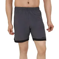 WMX Athletic Shorts for Men with Pockets and Elastic Waistband Quick Dry Activewear-thumb2