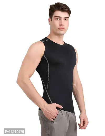 WMX Men's Solid Vest-thumb4