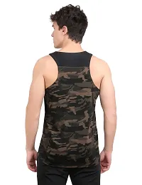 WMX Sleeveless Army Print Sports Vest Camouflage-thumb4