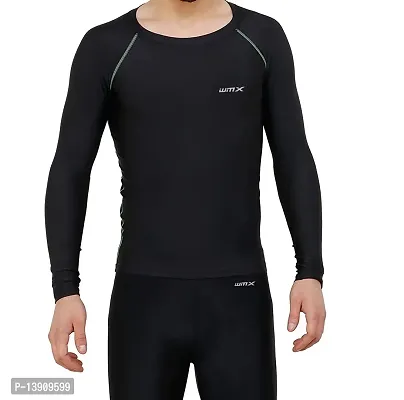 WMX Men's Long Sleeve Compression T-Shirts Tight Sports Tops-thumb4