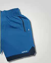 WMX Athletic Shorts for Men with Pockets and Elastic Waistband Quick Dry Activewear-thumb2