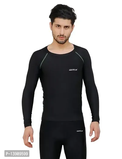 WMX Men's Long Sleeve Compression T-Shirts Tight Sports Tops