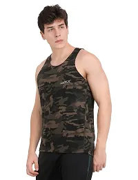 WMX Men's Printed Regular Fit Vest-thumb1