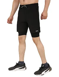 WMX Solid Men Basic Shorts, Beach Shorts, Bermuda Shorts, Board Shorts, Board/Swim Shorts, Boxer Shorts, Cargo Shorts, Cycling Shorts, Gym Shorts-thumb2