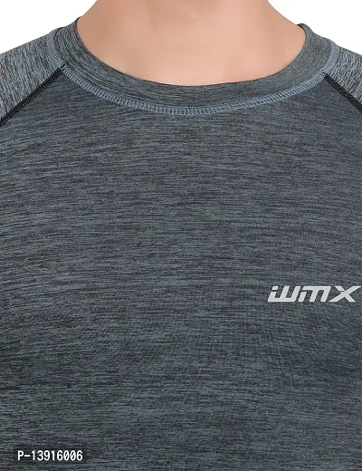 WMX Men's Dry fit Gym Round Neck Tshirt-thumb4