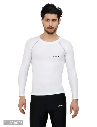 WMX Compression Swimming t Shirt Full Sleevs for Men-thumb0