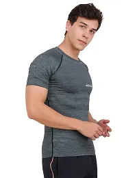 WMX Men's Dry fit Gym Round Neck Tshirt-thumb2