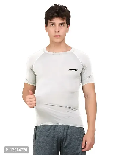 WMX Men's Dry fit Gym Round Neck Tshirt-thumb5