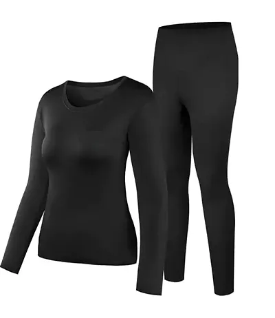 WMX Stretchable, Men & Women Tight Skin-Black Gym/Yoga/Tops Full Sleeve & Gym Legging Tights Innerwear