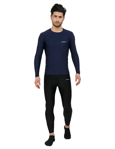 WMX Compression Swimming t Shirt Full Sleeves for Men