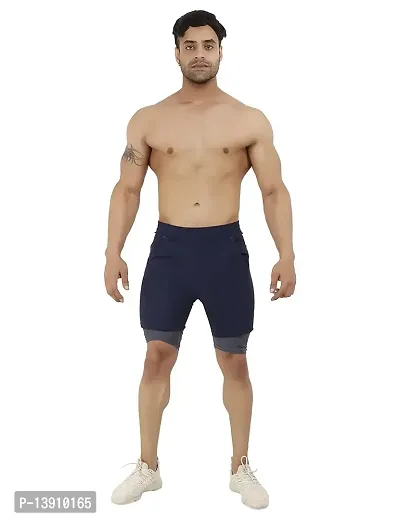 WMX Solid Men Basic Shorts, Beach Shorts, Bermuda Shorts, Board Shorts, Board/Swim Shorts, Boxer Shorts, Cargo Shorts, Cycling Shorts, Gym Shorts-thumb3