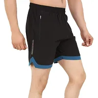 WMX Athleisure Men's Regular Fit Sports Shorts | Quick Dry Technology | Gym Wear | Shorts for Men-thumb2