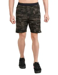 WMX Army Print Shorts for Men-thumb1