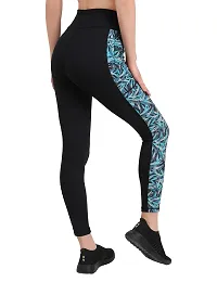 GYMIFIC Gym wear Leggings Ankle Length Workout Pants with Phone Pockets | Stretchable Tights | Mid Waist Sports Fitness Yoga Track Pants for Girls  Women-thumb4