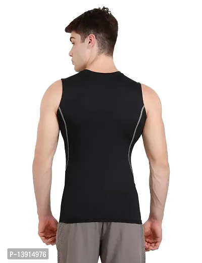 WMX Men's Solid Vest-thumb5