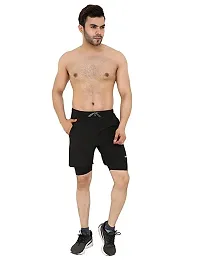 WMX Solid Men Basic Shorts, Beach Shorts, Bermuda Shorts, Board Shorts, Board/Swim Shorts, Boxer Shorts, Cargo Shorts, Cycling Shorts, Gym Shorts-thumb3