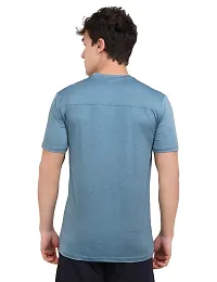 WMX ' Men's Polyester Dry Fit Textured Western Shirts  Tshirts for Men, Quick Drying  Breathable Fabric, Gym Wear Tees  Workout Tops|Half Sleeve T-Shirt|Running Tshirts for Men-thumb4