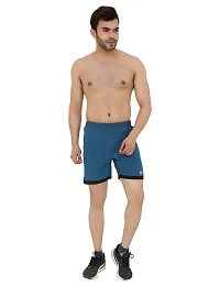 WMX Athleisure Men's Regular Fit Sports Shorts | Quick Dry Technology | Gym Wear | Shorts for Men-thumb1