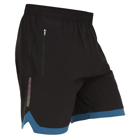 WMX Athleisure Men's Regular Fit Sports Shorts | Quick Dry Technology | Gym Wear | Shorts for Men