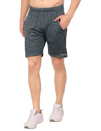 WMX ' Men's Instadry Dryfit Polyester Lightweight Soft Fabric Long Shorts with Secure Zipper Pockets Regular Fit Shorts for Men for Sports,Workout,Running  Gyming-thumb2