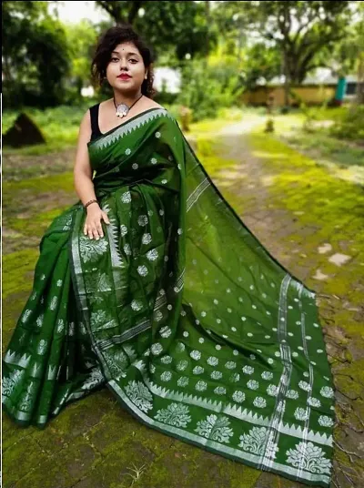 Trendy Silk Sarees With Blouse Piece