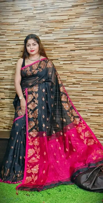 Classic Silk Saree with Blouse piece