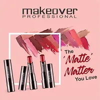 Makeover Professional Creamy Matte Lipstick (Shade No.27)-thumb1