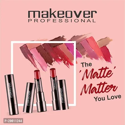 Makeover Professional Creamy Matte Lipstick (Shade No.27)-thumb2