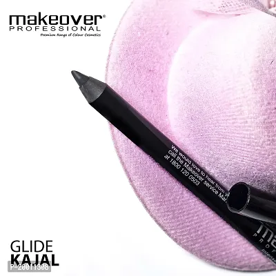 Makeover Professional Intense Glide Kajal (Dark Grey)-thumb4