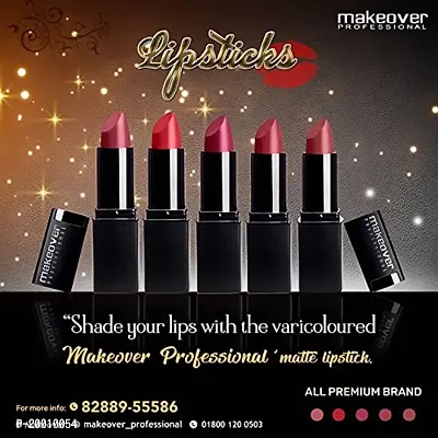 Makeover Professional Constant Shine Lipstick (MAUVE)-thumb2