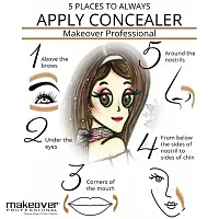 Makeover Professional Full Coverage Liquid Concealer (5ml)-thumb4