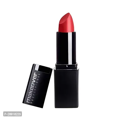 Makeover Professional Constant Shine Glossy Lipstick (Haute Red)