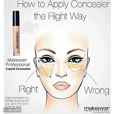 Makeover Professional Full Coverage Liquid Concealer (5ml)-thumb5