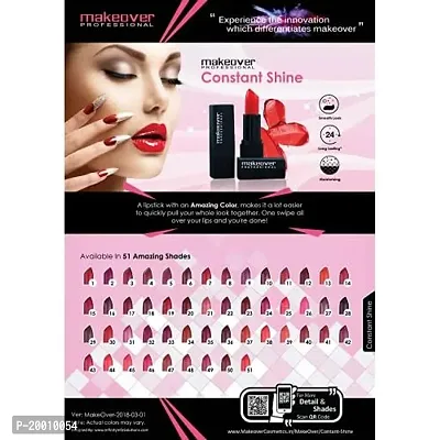 Makeover Professional Constant Shine Lipstick (MAUVE)-thumb5